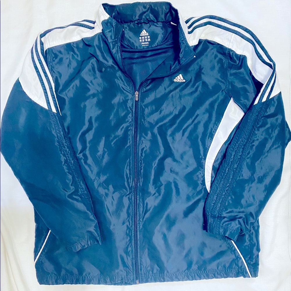 Adidas men’s jacket 2 XL navy blue